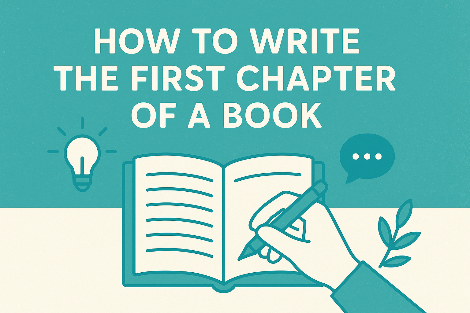 How to write the first chapter of a book